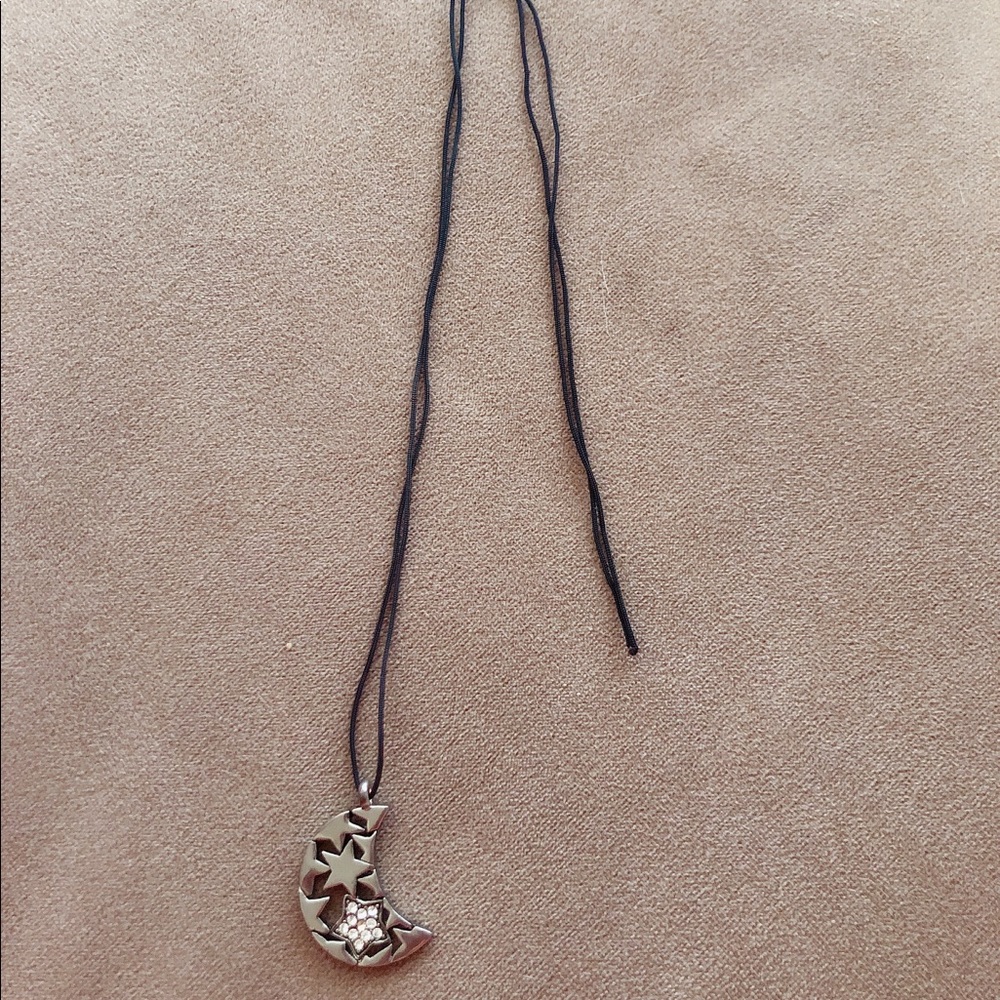 Moon Star Pendant Necklace